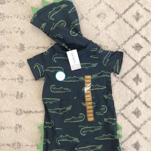 Baby Alligator Romper